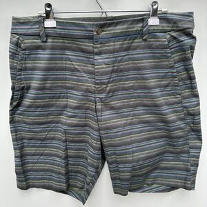 Lululemon Shorts Mens 40 Kahuna Cotton Blend Stretch Striped Golf‎